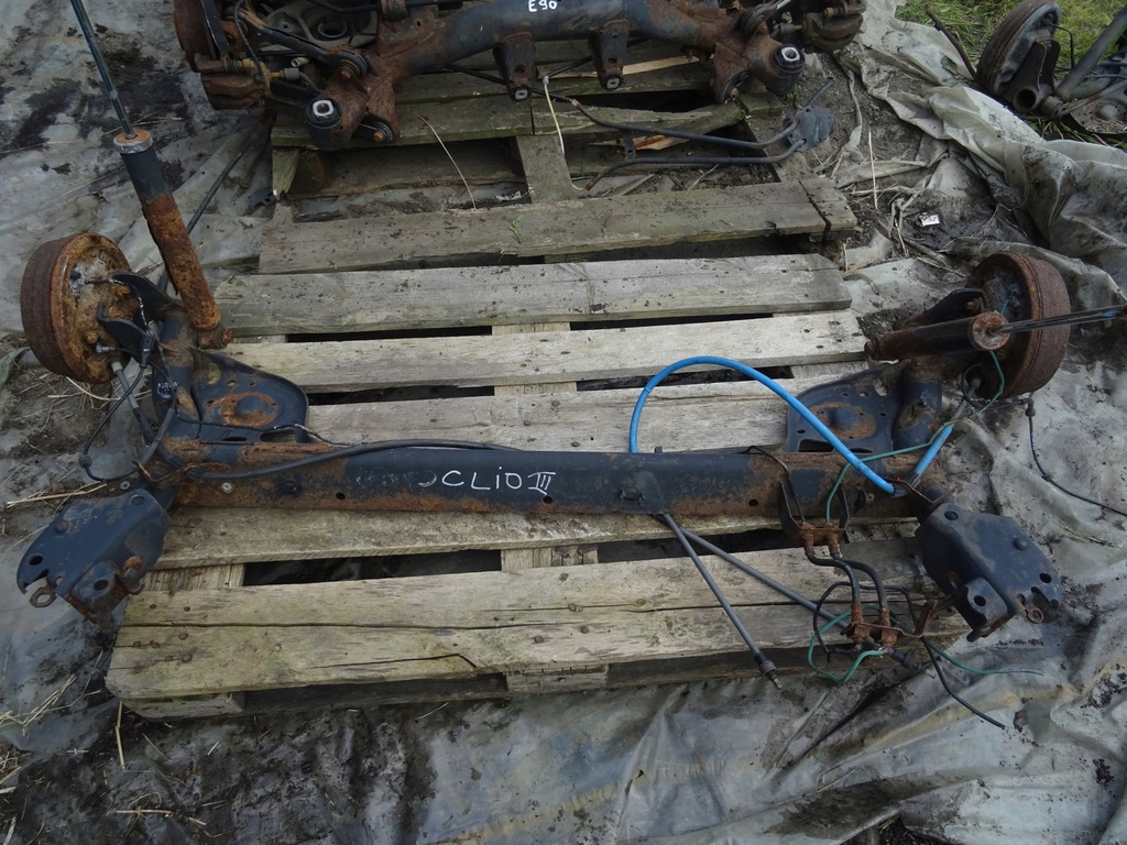 фото №1, Renault clio iii балка oś подвеска задняя задняя