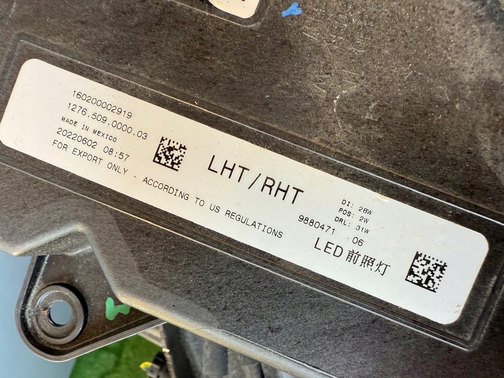 фото №8, Капот бампер крила pas передній лампи bmw xm g09 c4p