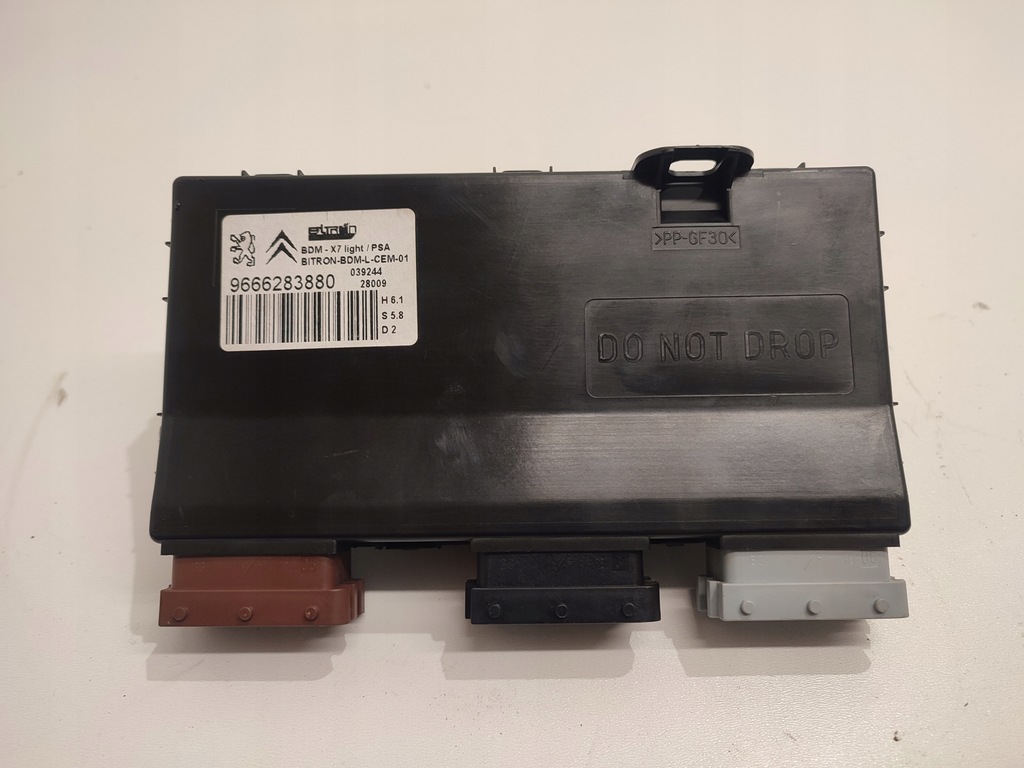 фото №1, Citroen c5 iii модуль блок управления сиденье 9666283880