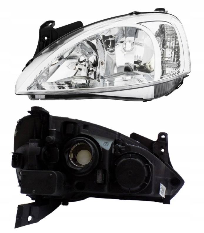 фото №1, Opel corsa combo c 2003- фара лампа передняя