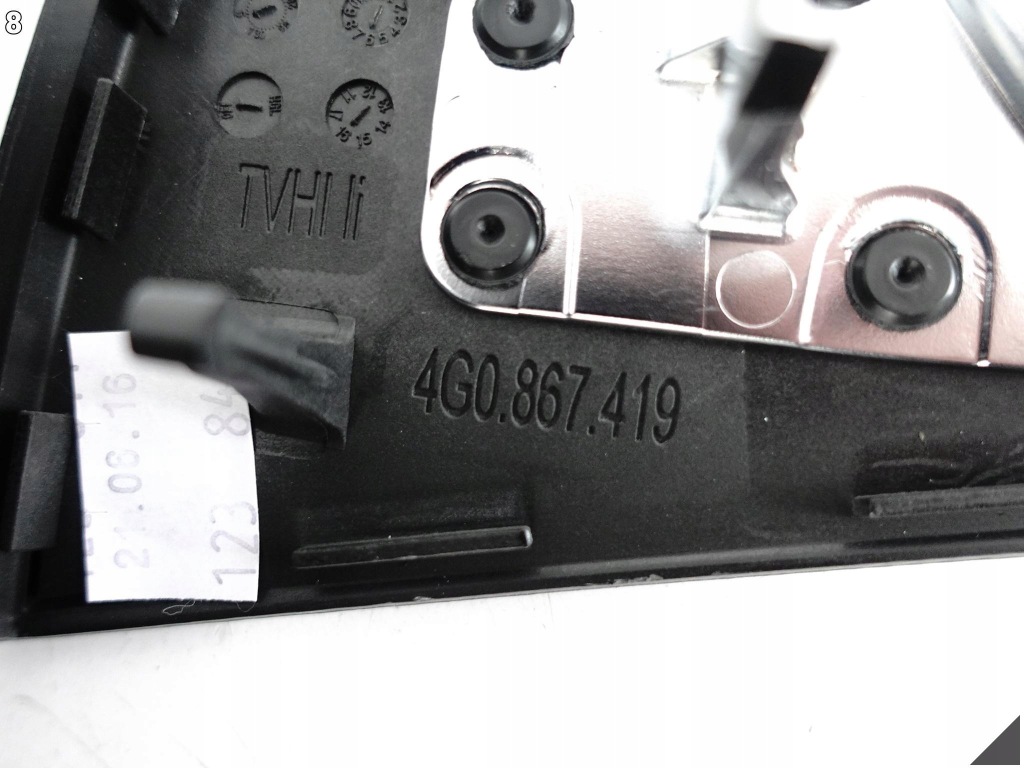 фото №9, Audi a6 s6 4g0 c7 lift 10-18 dekor двері лівих задня хром решітка drewno nd8