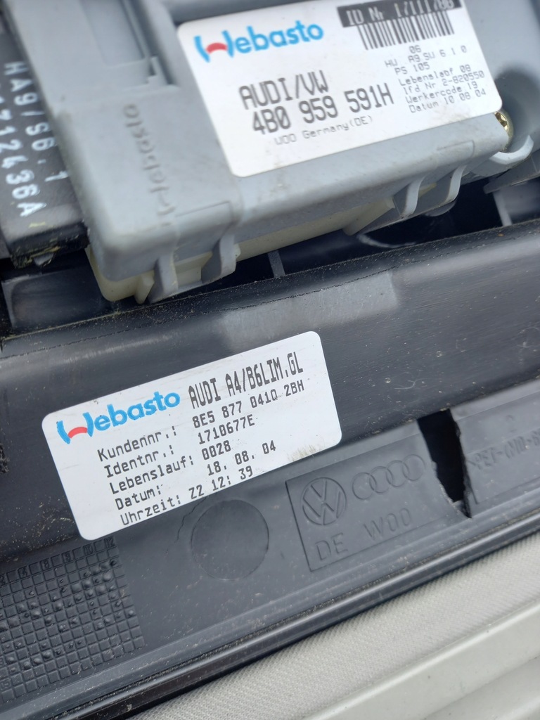 фото №10, Люк audi a4 b6 8e5877041q