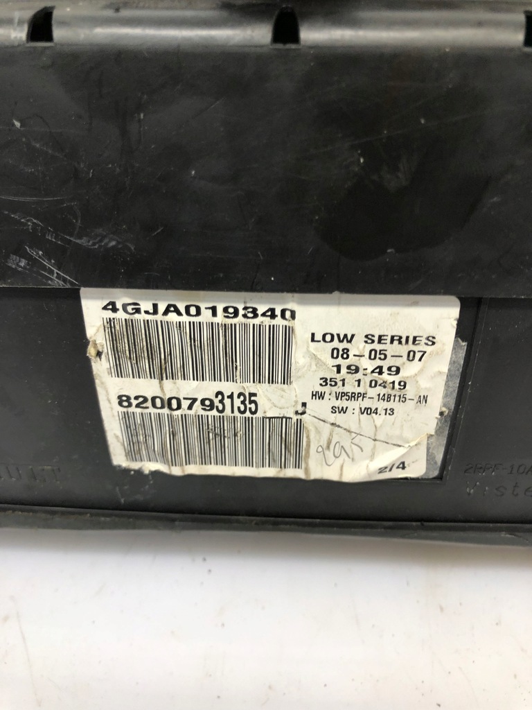 фото №5, Лічильник приладова панель 8200793135 renault