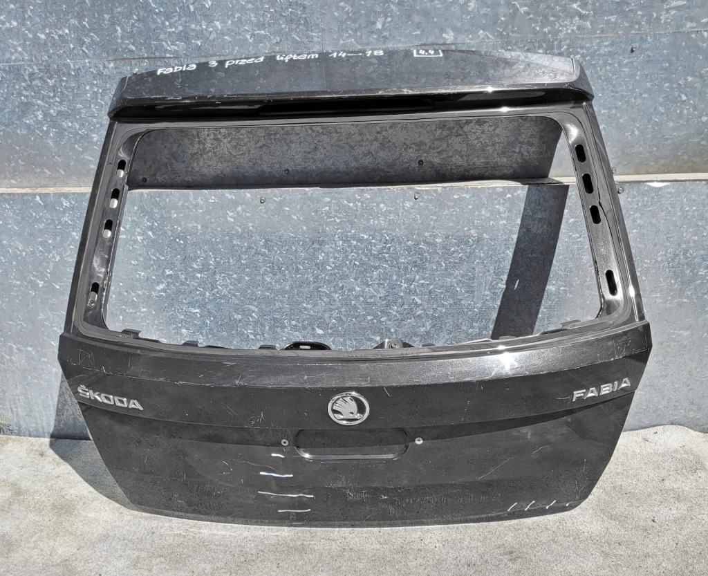 фото №1, Крышка багажника багажника skoda fabia 3 iii przed liftem 2014-18
