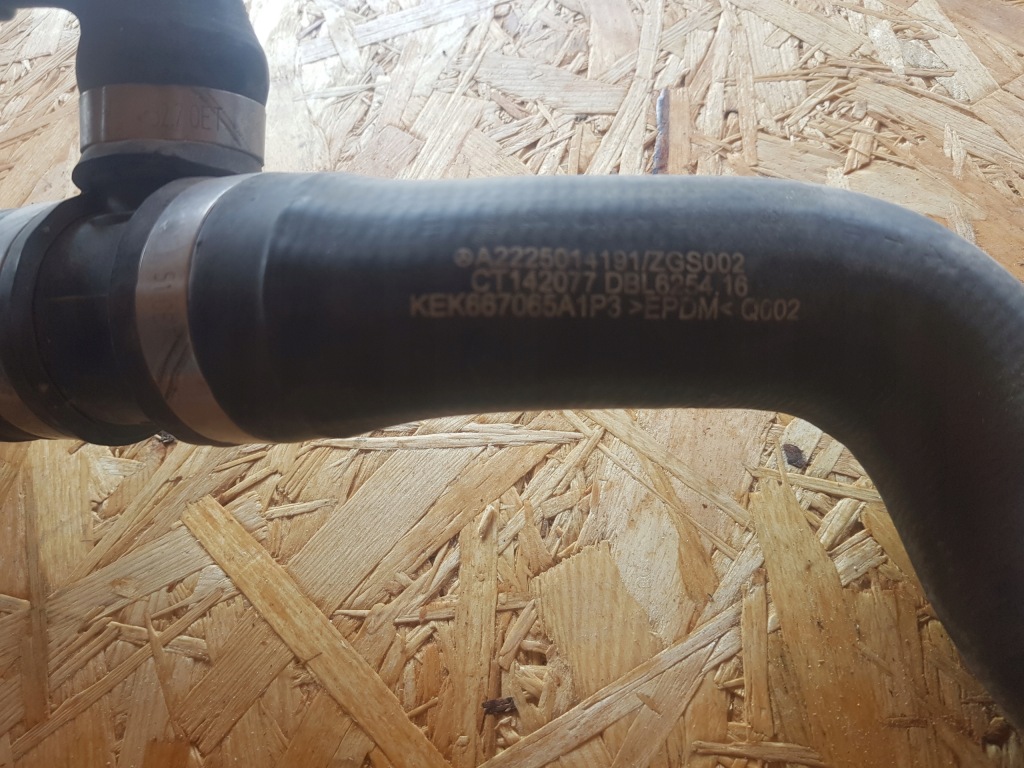 фото №5, Mercedes klasa s w222 шланг радіатора wąż wody