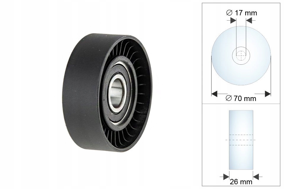 Ролик ремень chrysler 300c 5.7 6.1 05-07 в Украине