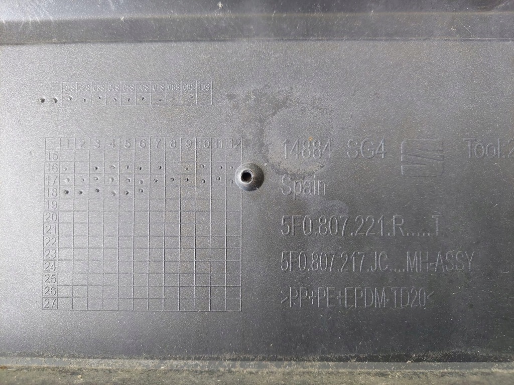 фото №6, Seat leon iii lift 5f0 бампер перед 5f0807221 r