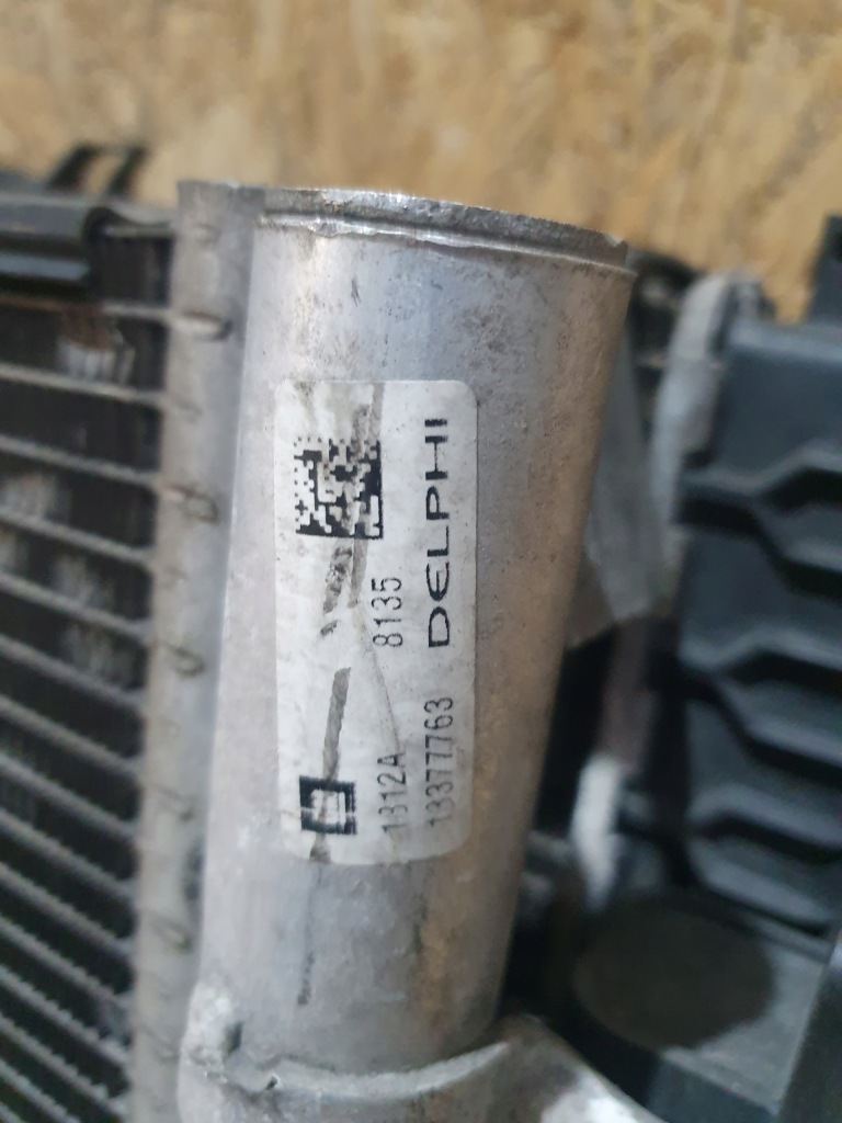 фото №8, Pas передній радіатор opel zafira c 1.4 бензин