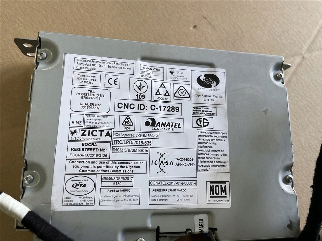 фото №12, Радио навигация навигация дисплей экран peugeot expert 3 iii 16-23r 17r