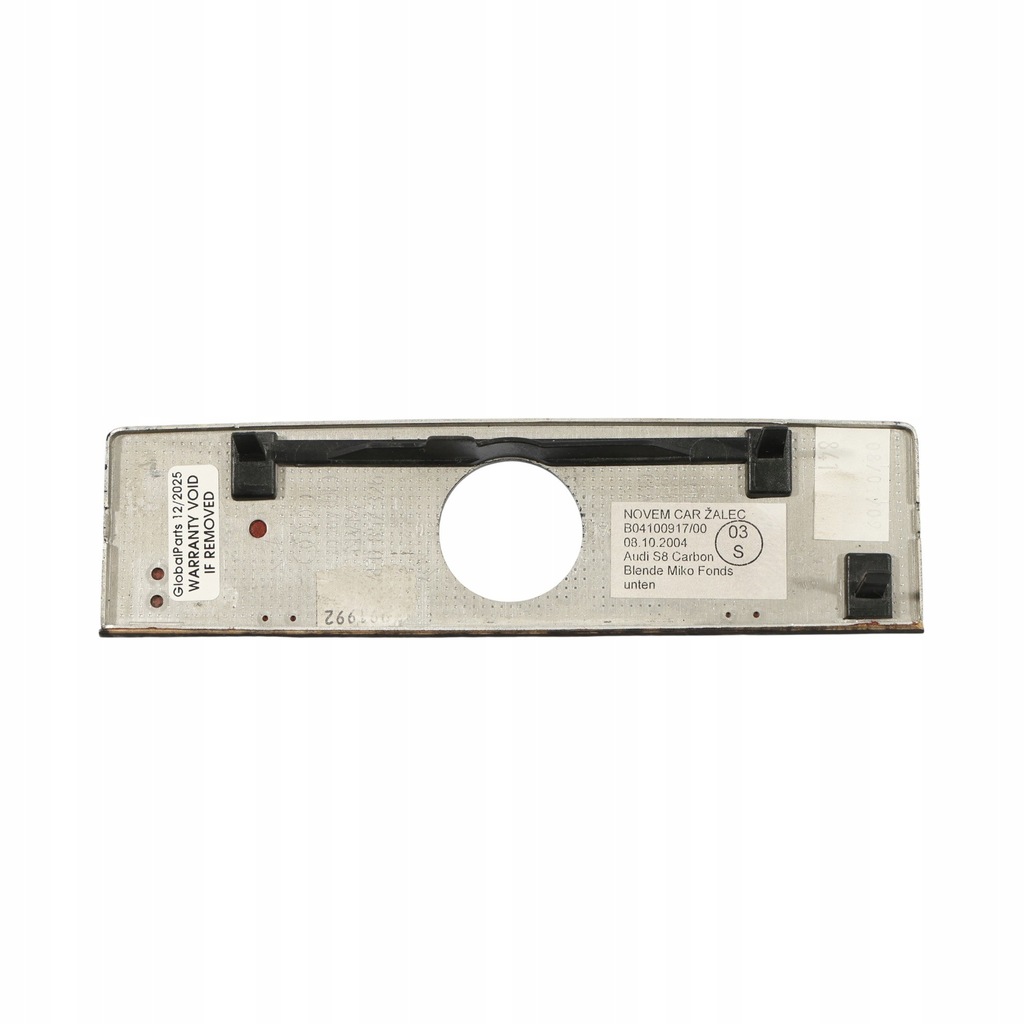 фото №11, Audi a8 d3 панель роз'єм прикурювача живлення 12v карбон задня 4e0857326k