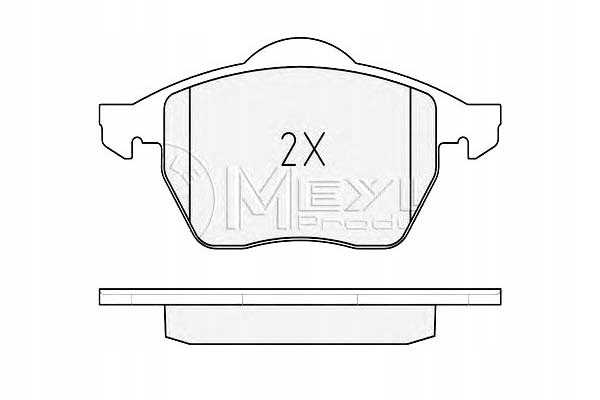 Набір - комплект гальмівних колодок гальмівних [meyle] Київ
