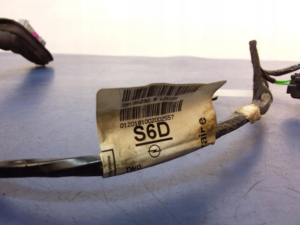 фото №5, Opel astra k hb джгут електропроводка двері лівий задня