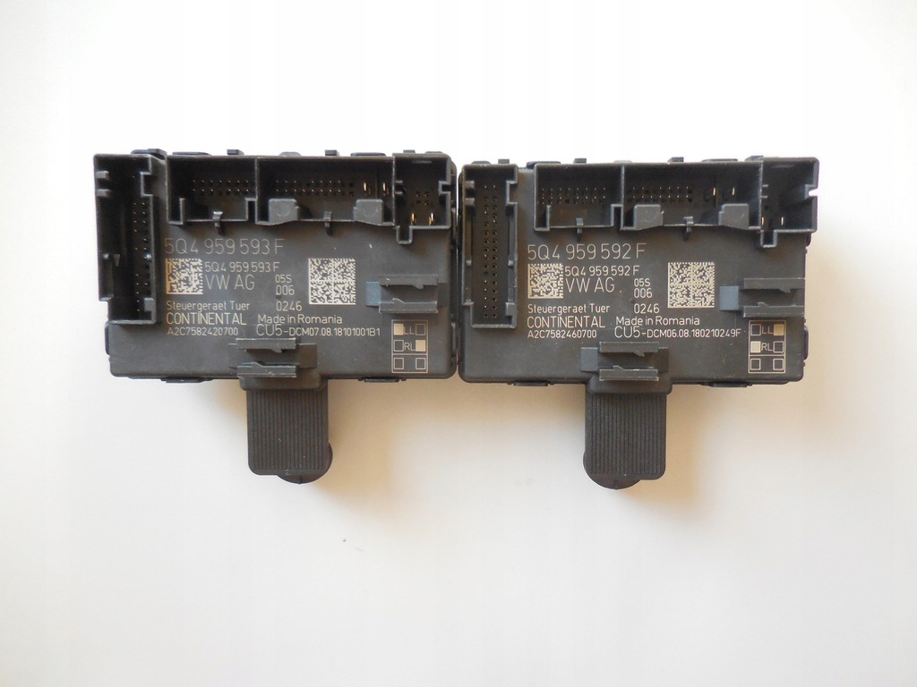 фото №1, Vw golf vii модуль дверь 5q0959592f 5q0959593f