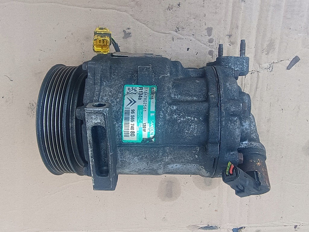 фото №1, Компресор кондиціонера sanden 9656574080 peugeot citroen 2,0 hdi