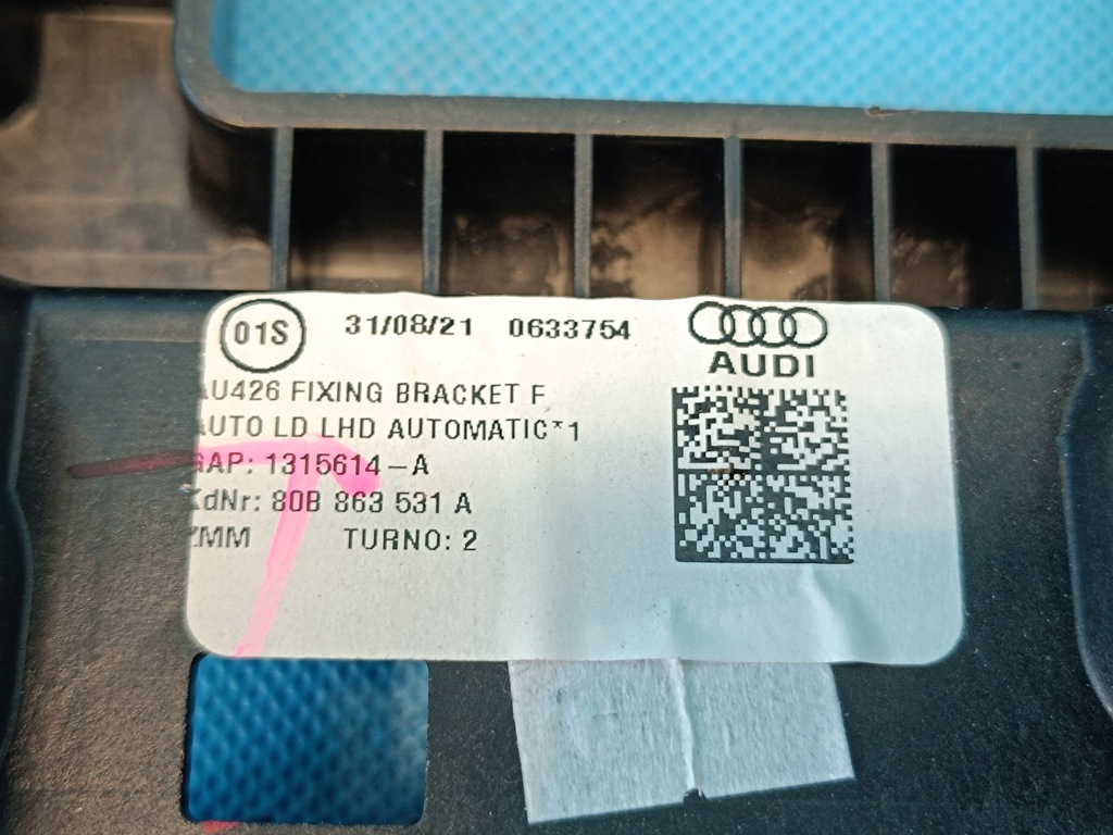 фото №12, Audi q5 fy lift 2.0 tdi 150kw 2022 r основа кронштейн тунель 80b863531a