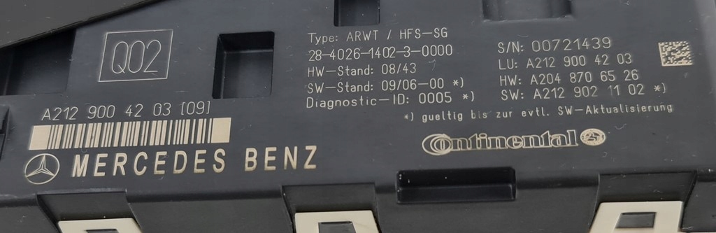 фото №5, Механізм доводчик кришки задня mercedes w212 kombi