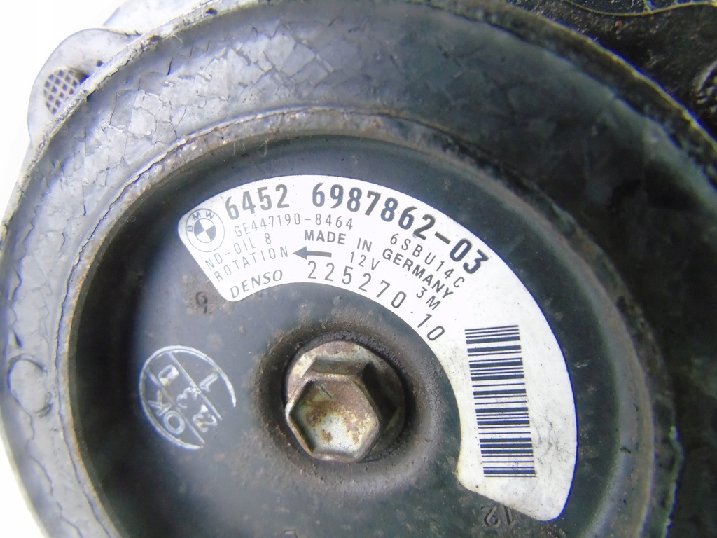 фото №5, Компресор кондиціонера bmw e82 e87 2.0d 6987862