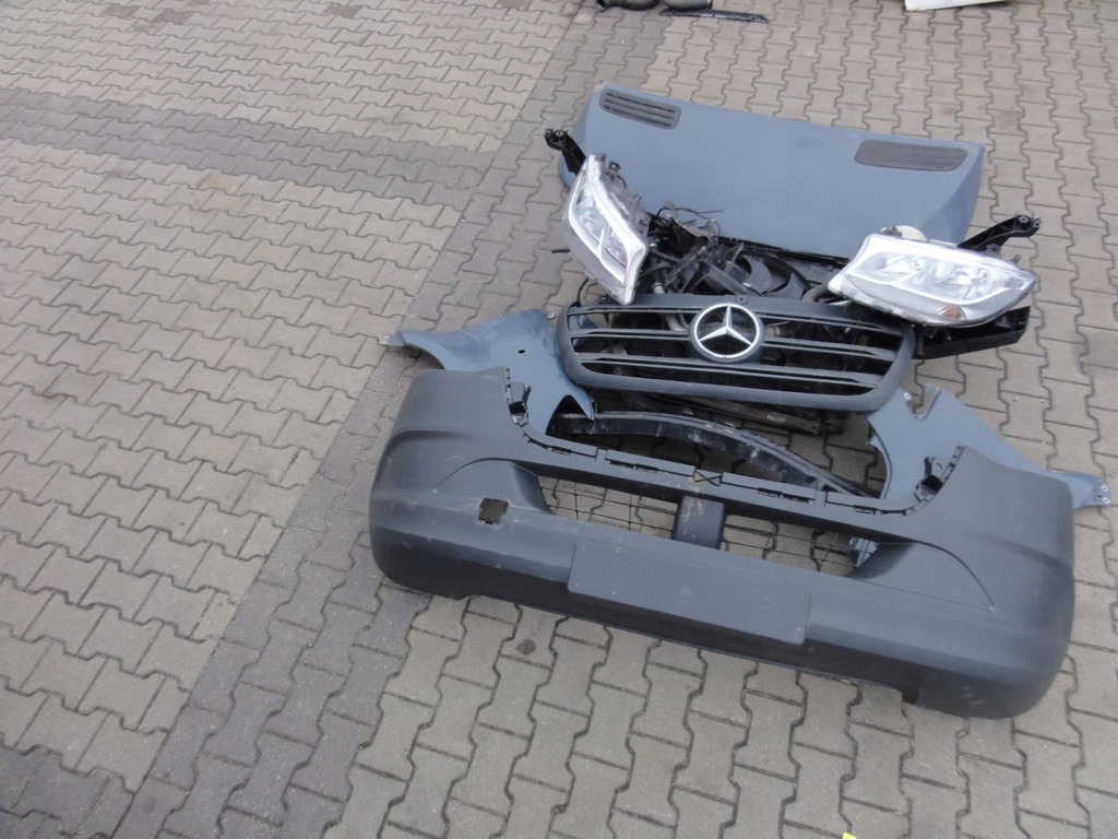 фото №8, Капот крыло pas передний mercedes sprinter w910 перед kompletny