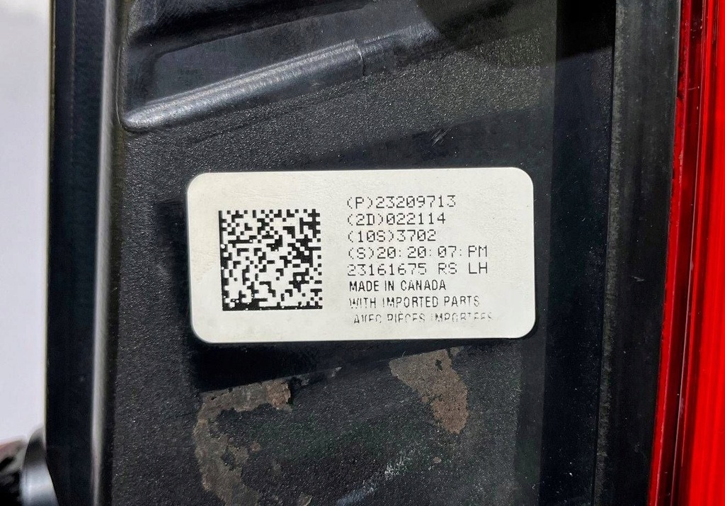 фото №7, Лампа задня задня ліва led оригінал chevrolet camaro 2014-2015