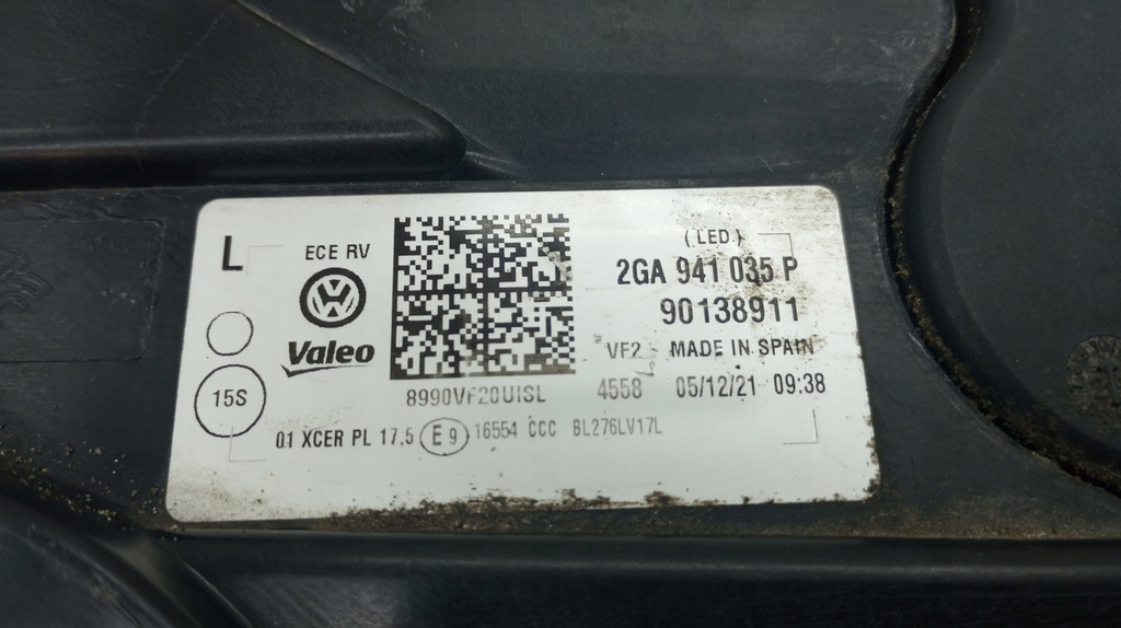 фото №9, Vw t-roc лампа ліва передня лівий перед full led 2ga941035p