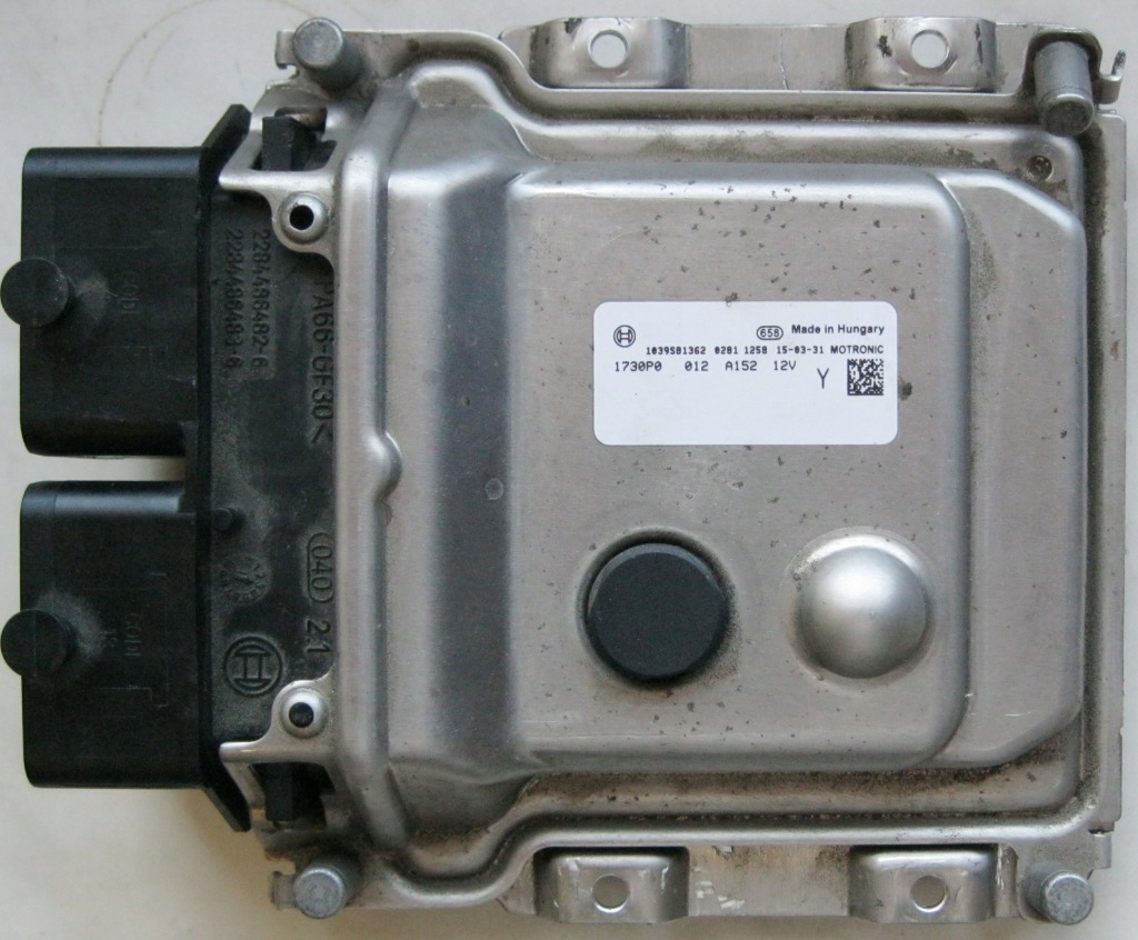 фото №1, Бортовой компьютер ecu fiat 500 1.4 55264485 0261s09313