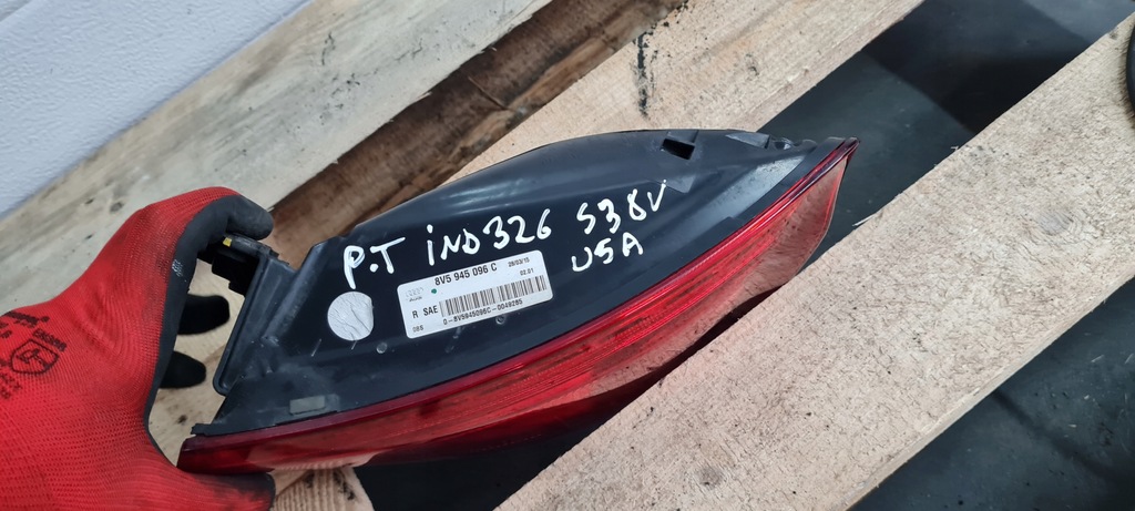 фото №7, S3 8v sedan a3 лампа led права правий задня w крила usa 8v5945096c