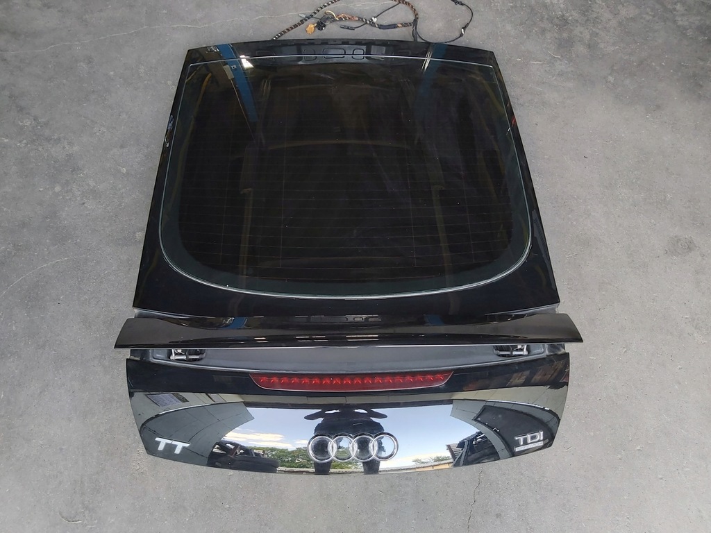 фото №1, Крышка багажника багажника + спойлер задняя audi tt 8j ly9b