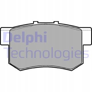 фото №2, Тормозные колодки тормозные delphi lp948