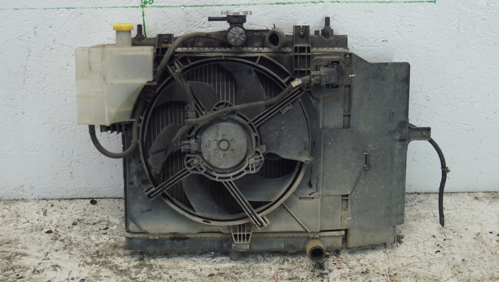 фото №10, Nissan note e11 радіатор wody вентилятор