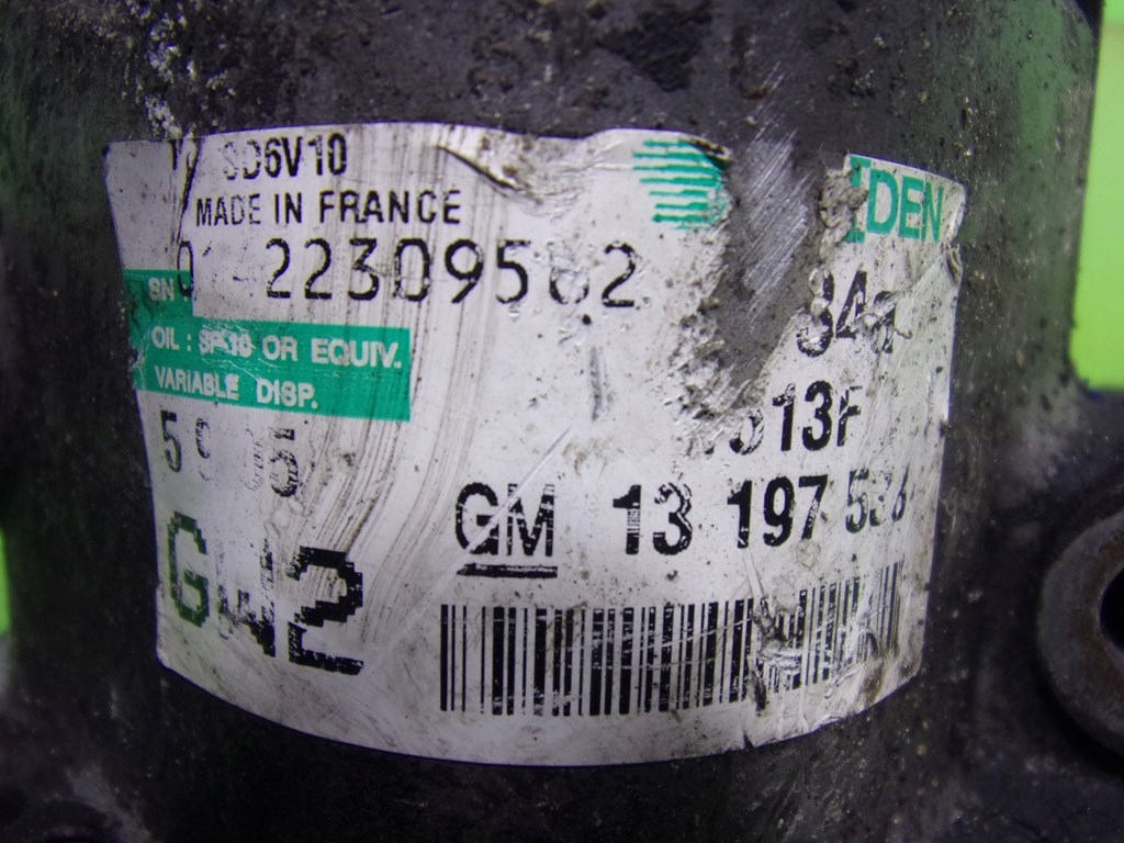 фото №6, Opel corsa c компресор кондиціонера 13197538