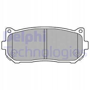 фото №2, Тормозные колодки тормозные задняя delphi do kia cerato 1.6 1.8