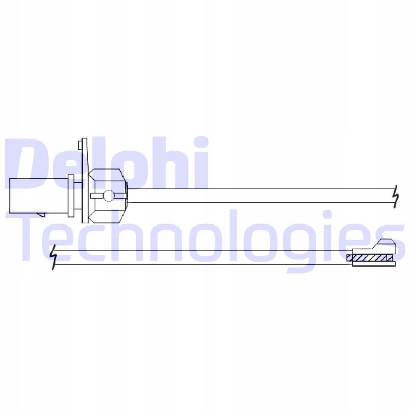 фото №5, Датчик зносу гальмівних колодок delphi lz0288