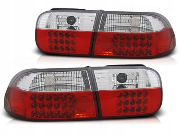 Купити Ліхтарі  задні led honda civic 91-95 2-4 d red white