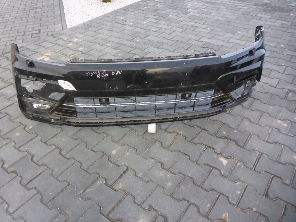 фото №1, Vw tiguan ii r-line allspace 17- бампер перед передний оригинал