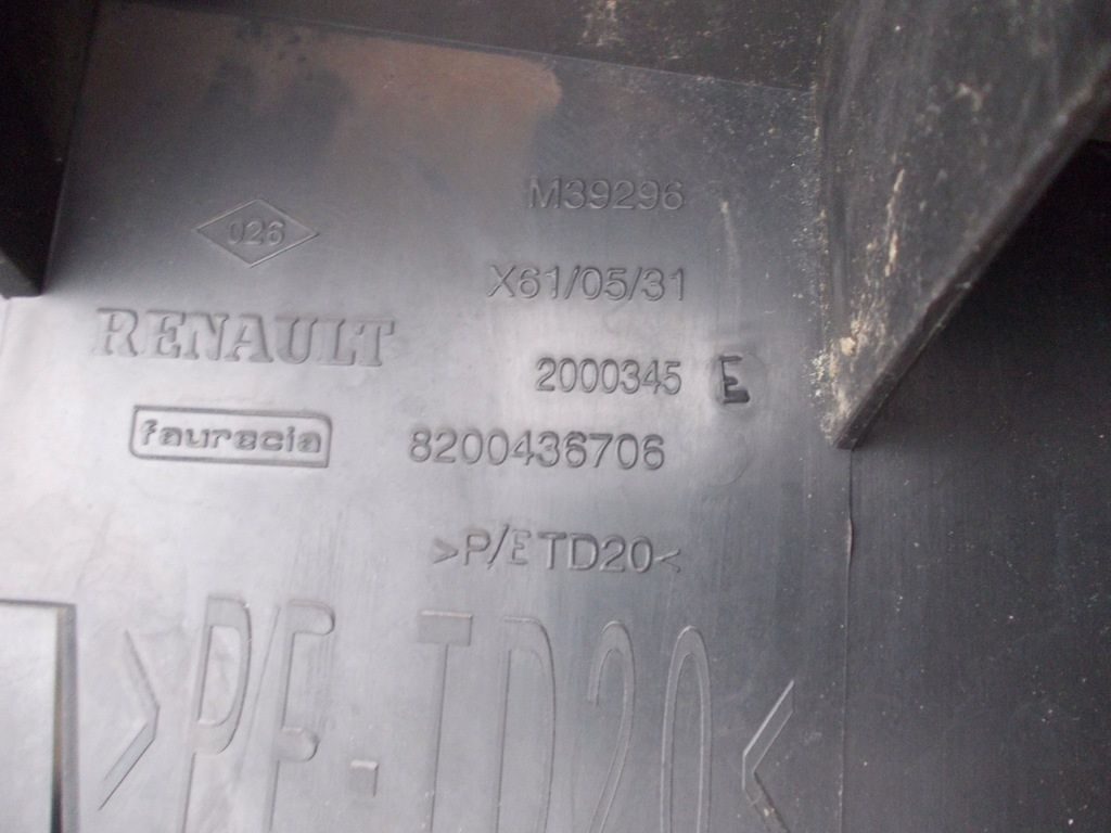 фото №12, Решітка радіатора решітка радіатора решітка радіатора підсилювач бампер renault kangoo ii 8200436706