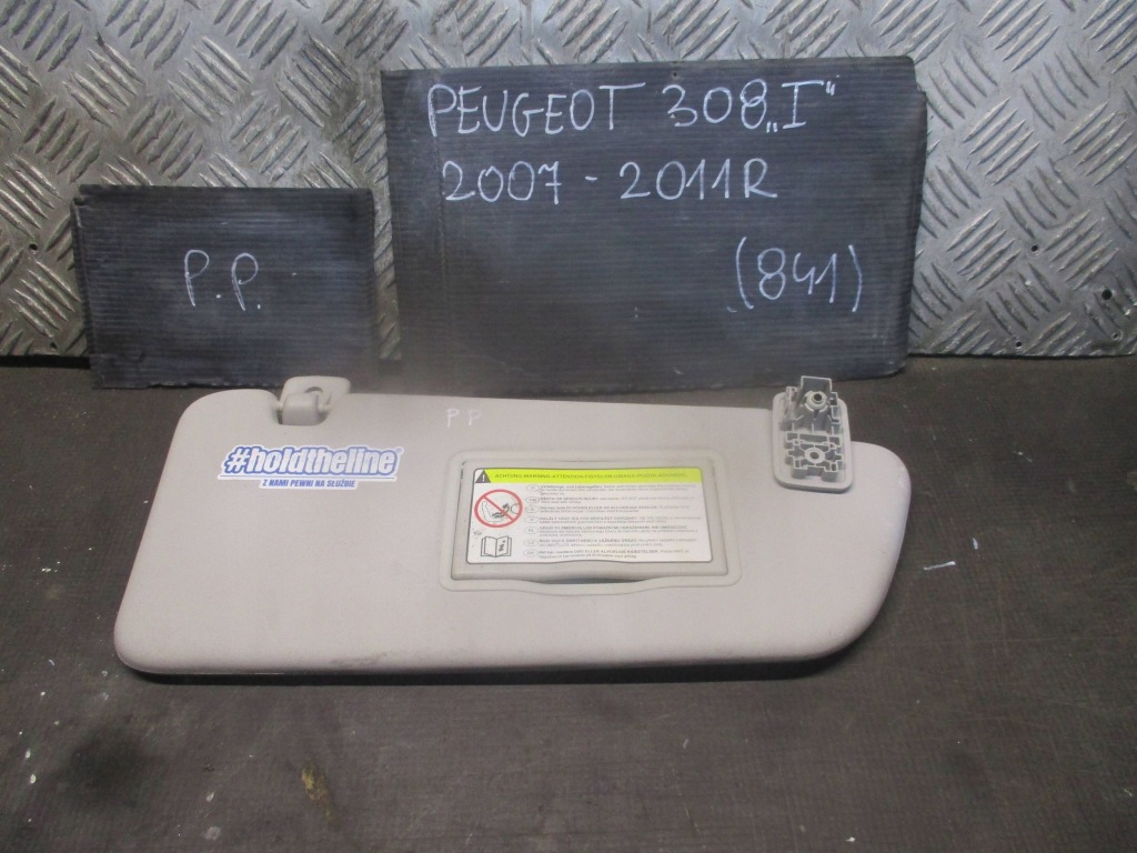 фото №1, Козирок правий перед peugeot 308 i 07-11r