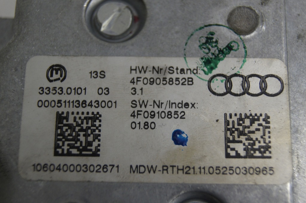 фото №12, A6c6 s-line набор стартовый 2.7 tdi блок управления
