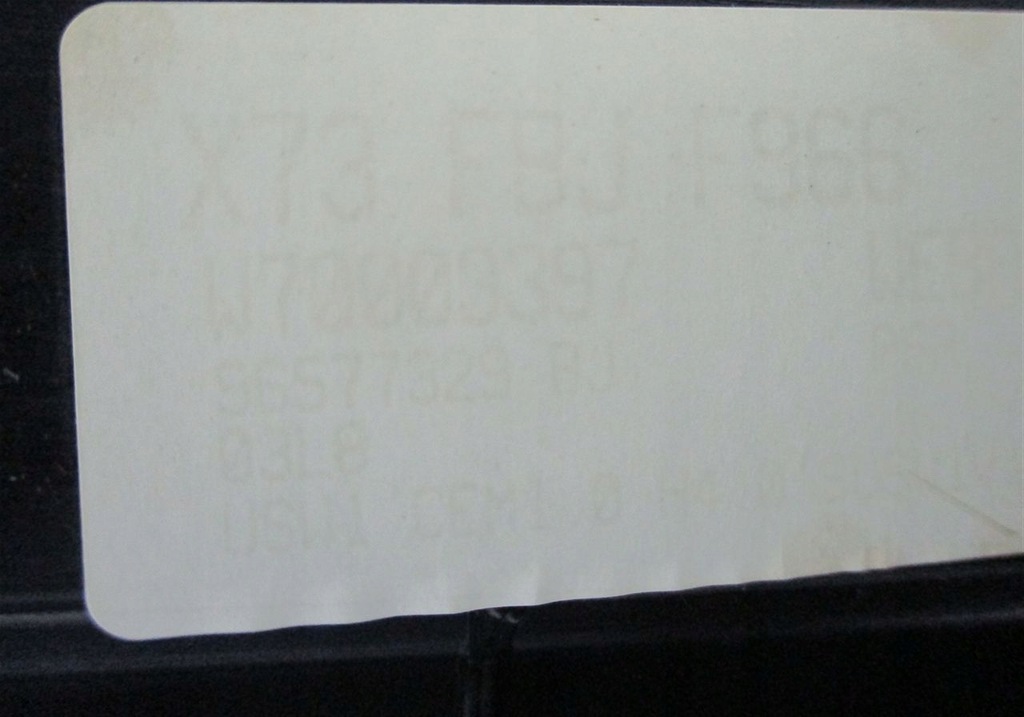 фото №6, Люк citroen c5 iii x7 sedan 96577329bj