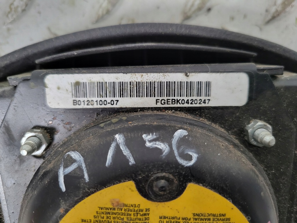 фото №3, Air bag подушка воздушная водителя alfa romeo 156