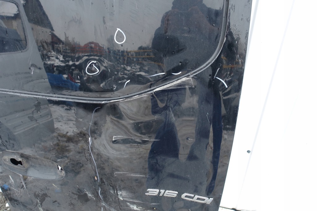 Mercedes sprinter w910 w907 2018- дверь правый  задний правое  задняя Оригинал
