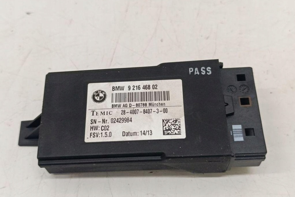 фото №1, Модуль задні сидіння bmw 3 f30, f80 9216468 2.0l дизель 2013
