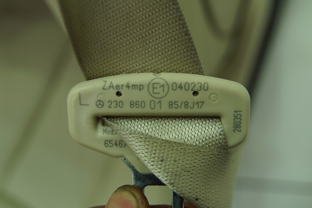 фото №15, Сиденья сиденье пассажир водитель цвет бежевый 205a вентилируемые mercedes sl r230