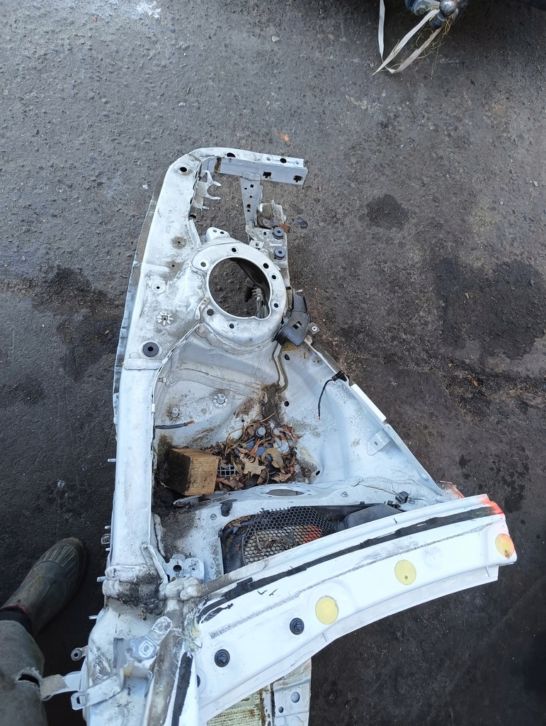 фото №5, Bmw f30 f20 lift лонжерон подкрылок четверть правая передняя перед a300