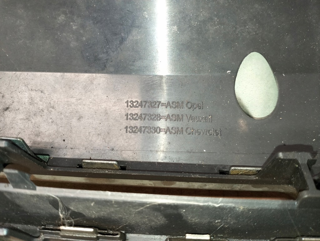 фото №14, Решітка радіатора решітка радіатора opel zafira b ii lift lata 2008-2014 13247331
