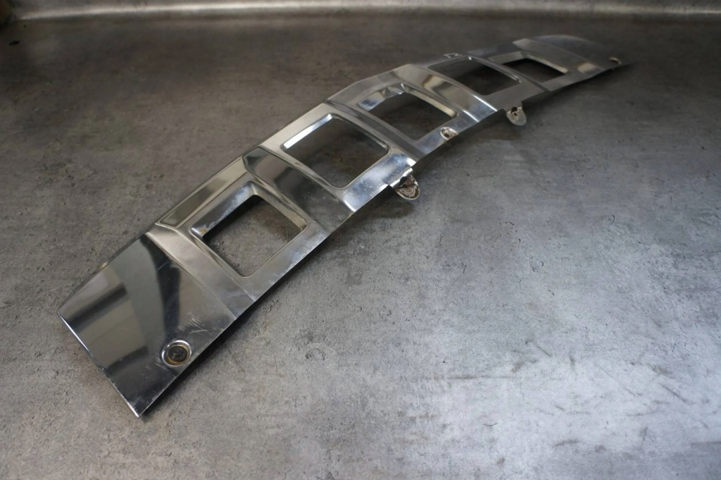 фото №1, Лист накладка спойлер бампера хром перед передня mercedes gl x164