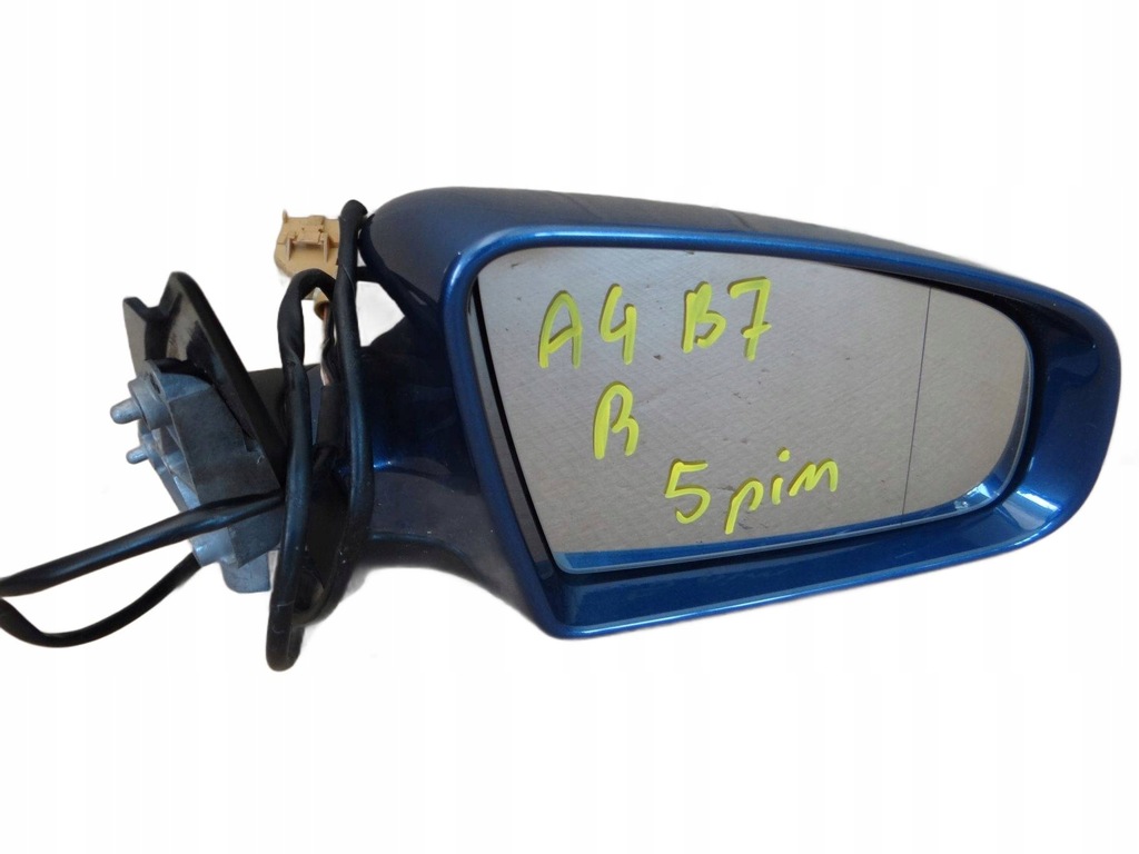 фото №1, Дзеркало праве audi a4 b7 - 5 pin