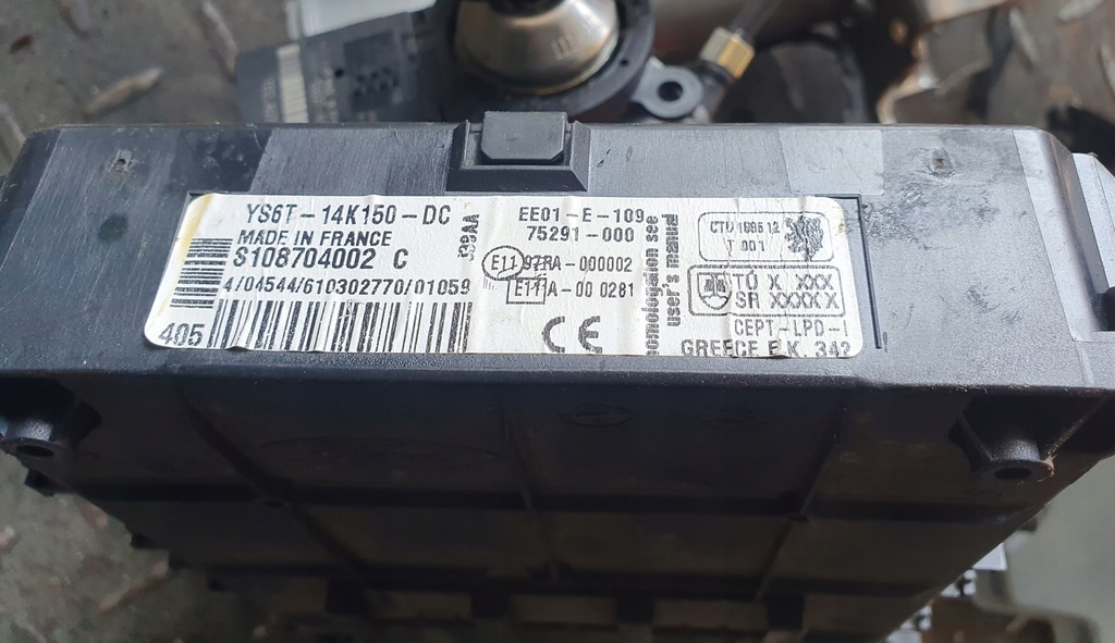 фото №4, Набір стартовий ford fiesta mk4 1.3 1s6a-12a650ae