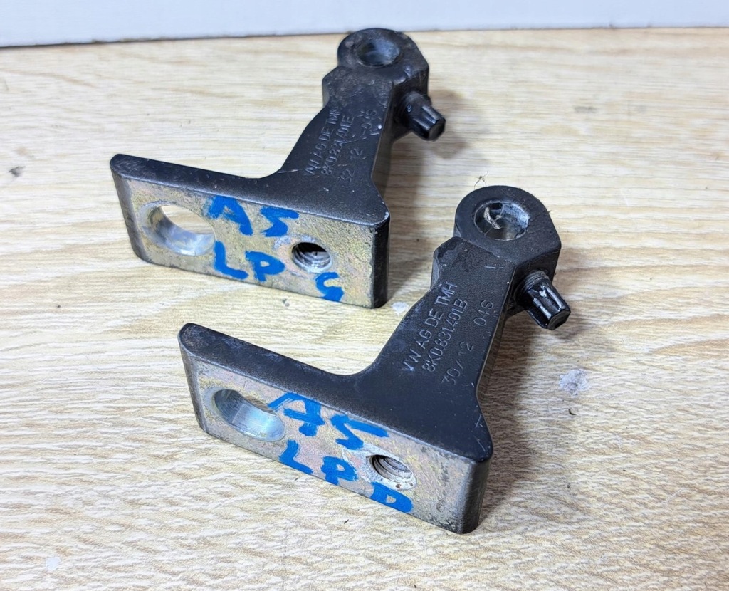 фото №1, Audi a5 8t 5d sportback ly9b петли дверь левая левый перед пара комплект