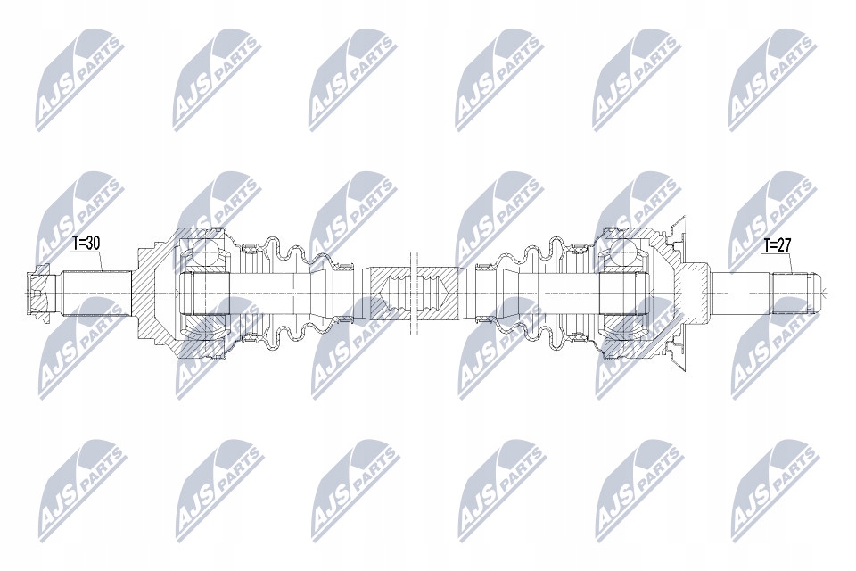 Купити Привідний вал привідна bmw 5 f10/f11 10- /задня, ліва/