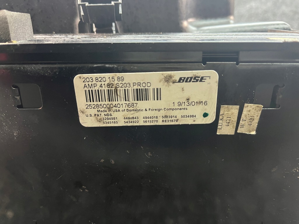 фото №5, Сабвуфер mercedes w203 2038203102